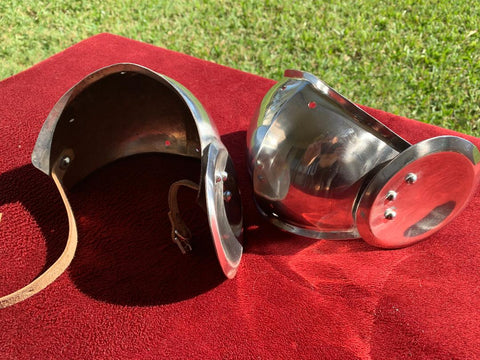Stainless Soupcan Knees with Rondel Wing