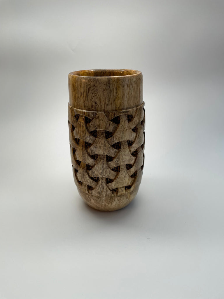 Cup - Carved Wooden