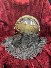 Helmet - Valsgard 8 / Stainless / 14 ga / with Aventail