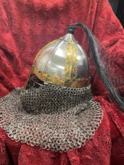 Helmet - Viking Rus / Stainless / 14 ga / with Aventail