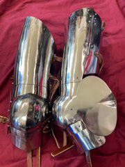 3/4 Articulated Leg Armor - Titanium