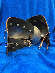 Stainless Steel Knees with Rondel Wing and Festoons