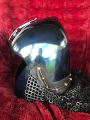 Helmet - Classic Bassonet / Mild / 12ga/ with Three Period Face Plates
