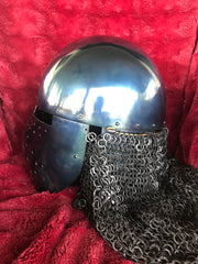 Helmet - Crusader Kingdom / Mild with Aventail / 14ga
