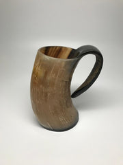 Horn mug for HOT or cold liquids
