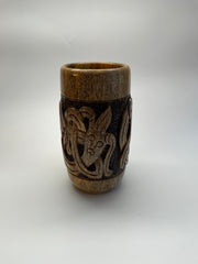 Cup - Carved Wooden