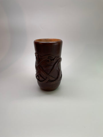 Cup - Carved Wooden